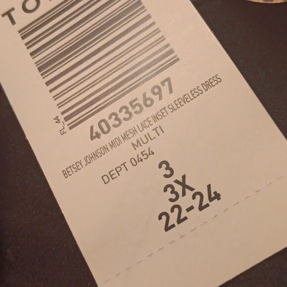 NWT. Torrid x Betsey Johnson Black Floral Dress.Dark Floral,Whimsigoth,Cocktail. - Picture 11 of 14